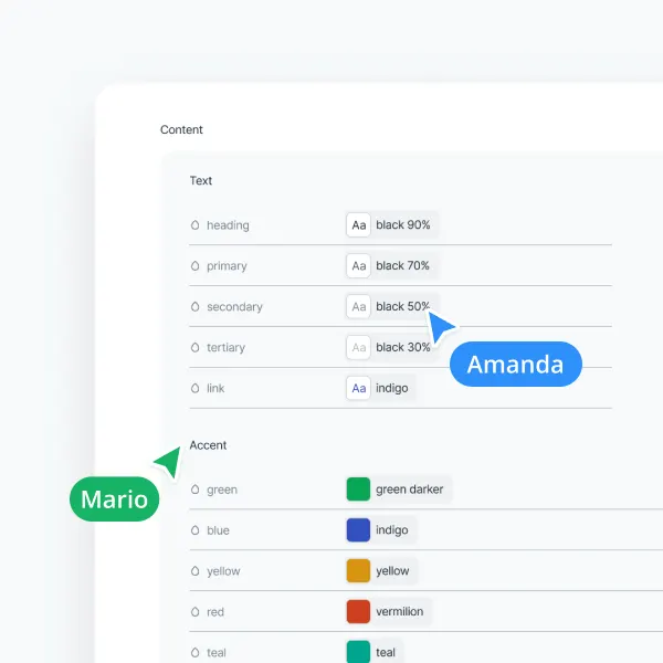 Aspire Web Design System preview