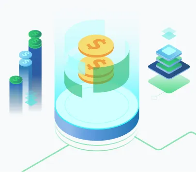 Isometric visual — layered security foundation