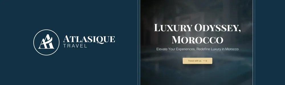 Atlasique Travel — brand hero