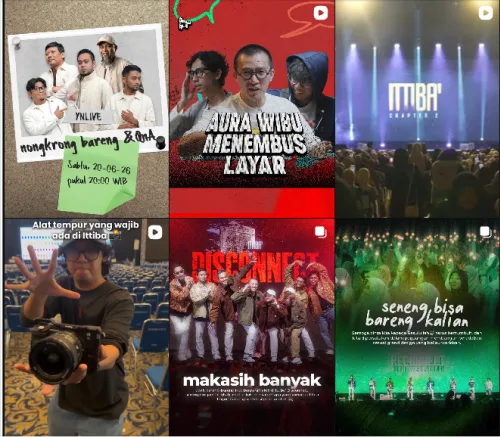 Reference: YukNgaji, a youth Islamic community with bold, youth-media styling
