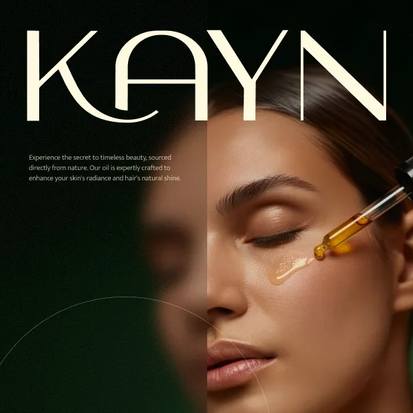 Kayn Argan Oil landing page preview